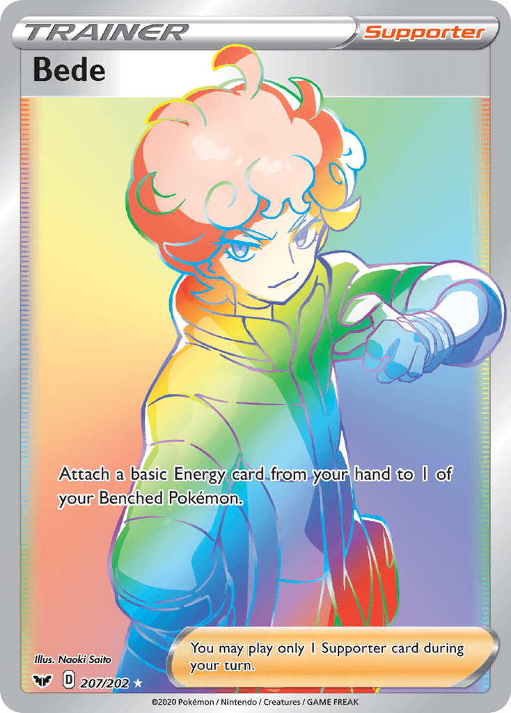 Bede Sword & Shield card