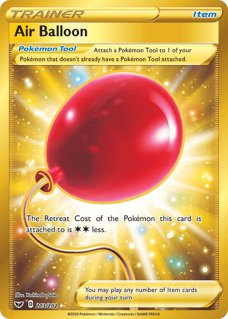 Air Balloon Sword & Shield card