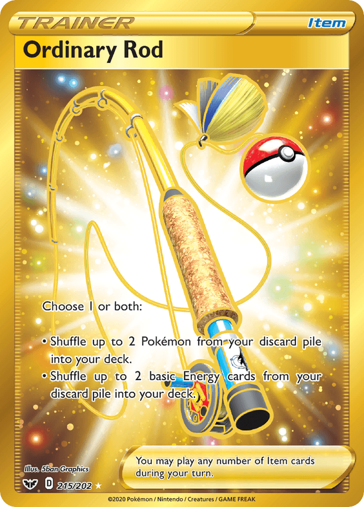 Ordinary Rod Sword & Shield card