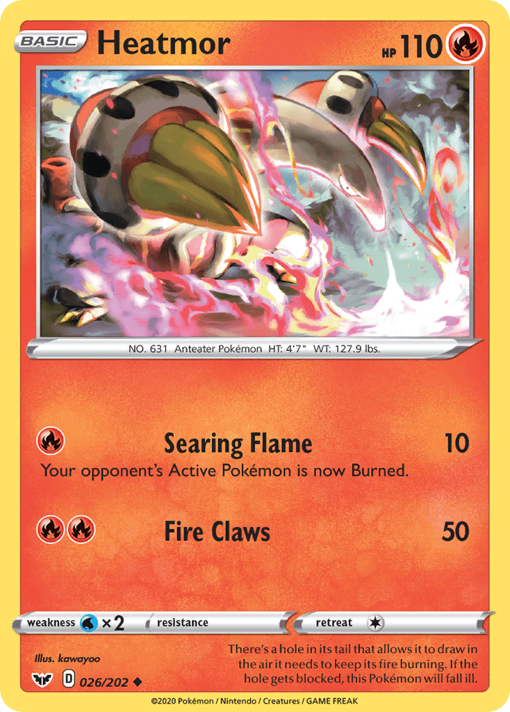 Heatmor Sword & Shield card