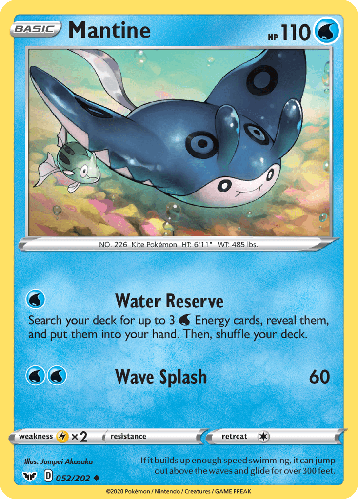 Mantine Sword & Shield card