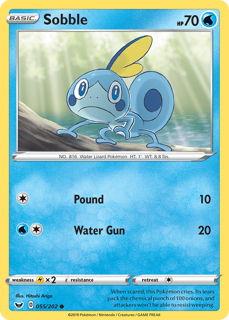 Sobble 寶可夢 card