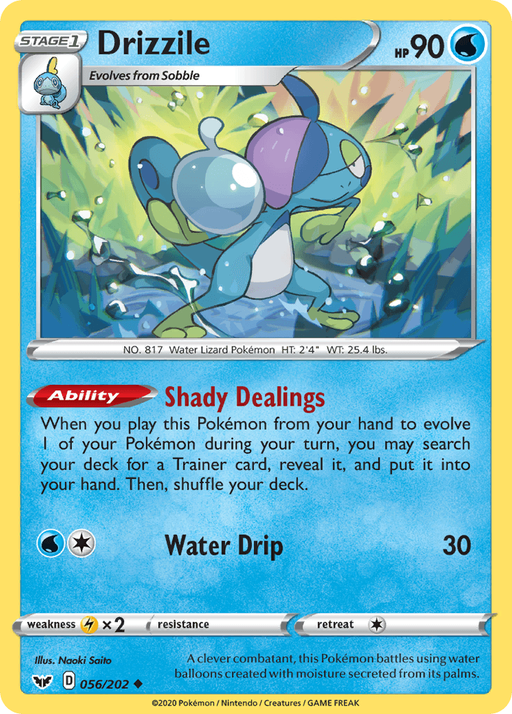Drizzile Sword & Shield card