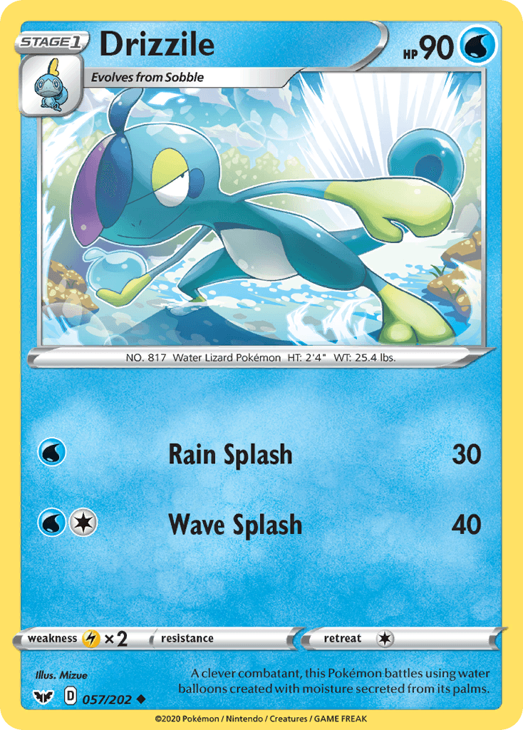 Drizzile 寶可夢 card