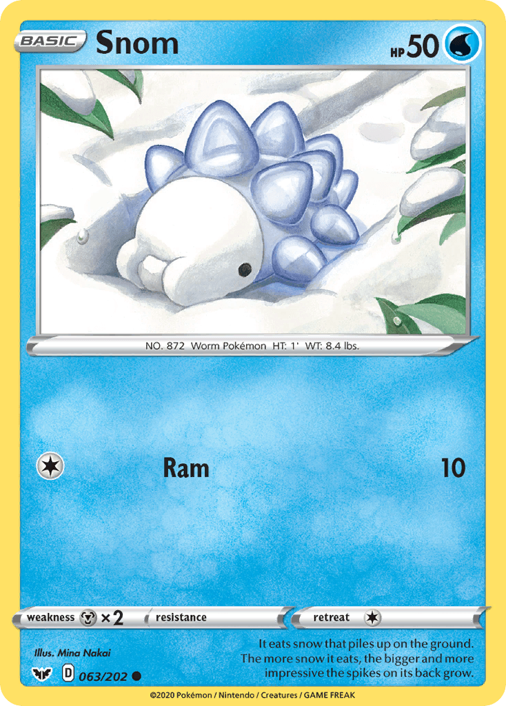 Snom 寶可夢 card