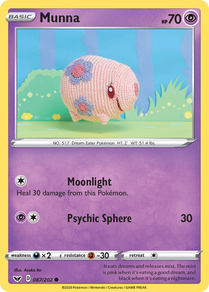 Munna Sword & Shield card