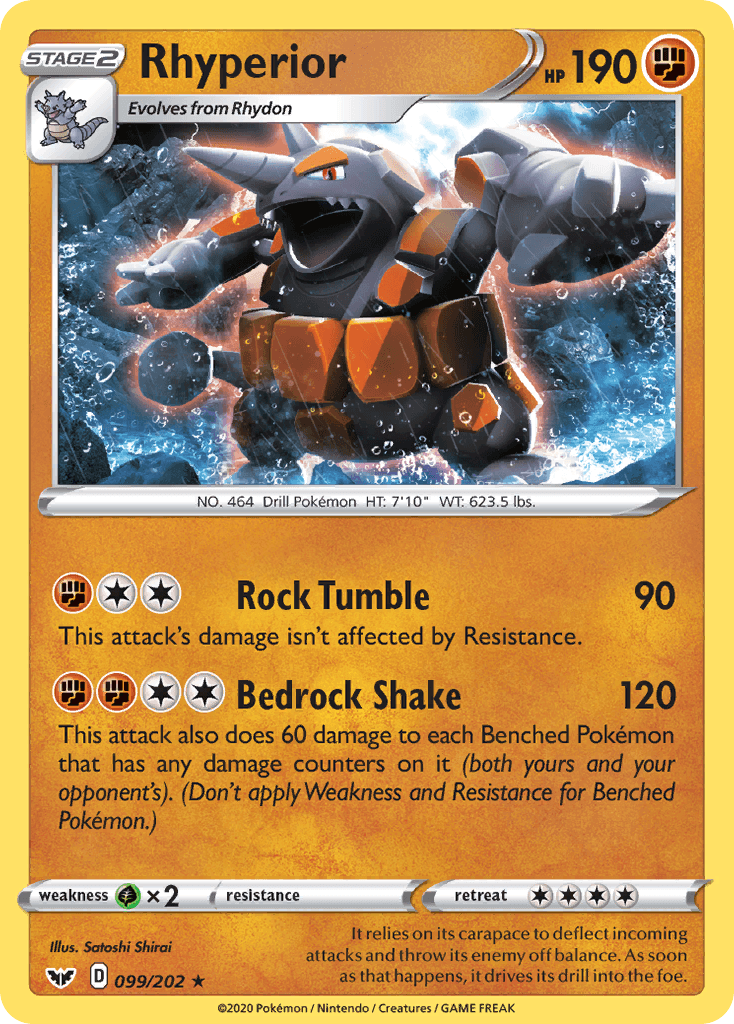 Rhyperior 寶可夢 card