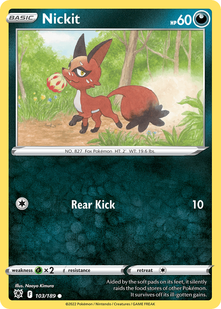 Nickit Astral Radiance card
