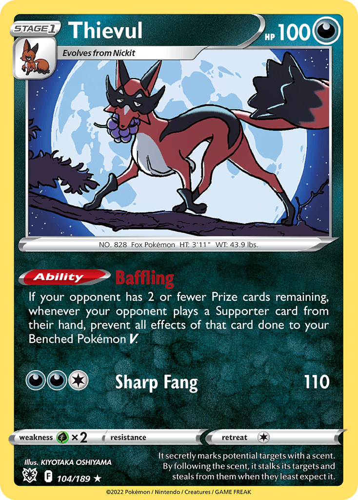 Thievul Astral Radiance card