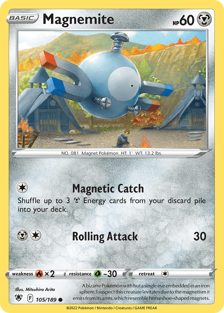 Magnemite Astral Radiance card