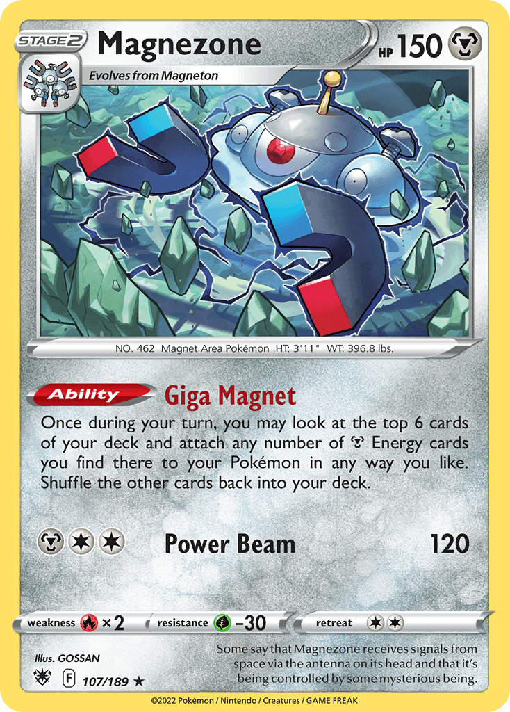 Magnezone Astral Radiance card