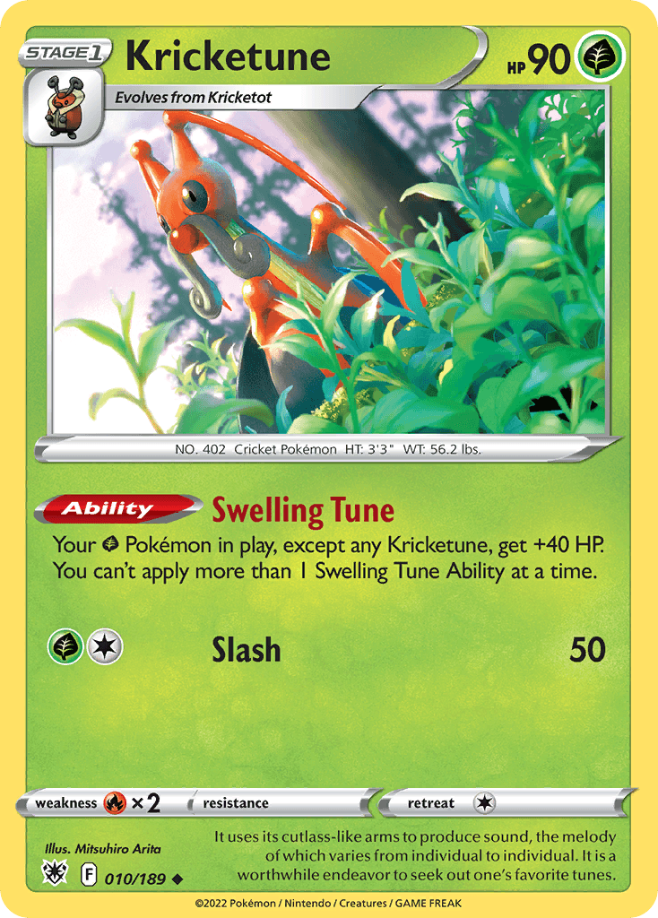 Kricketune Astral Radiance card