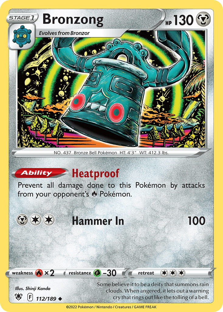 Bronzong Astral Radiance card