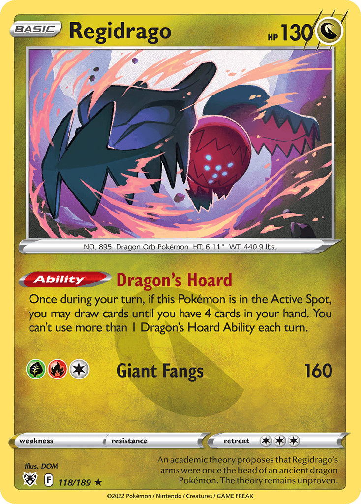 Regidrago Astral Radiance card