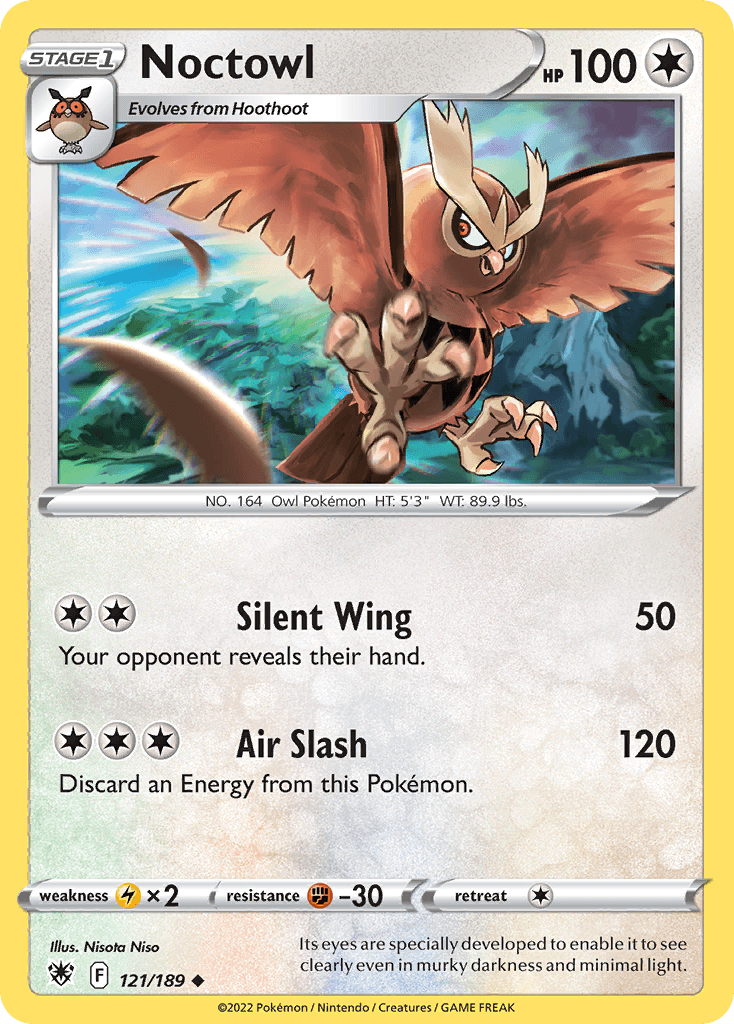 Noctowl Astral Radiance card
