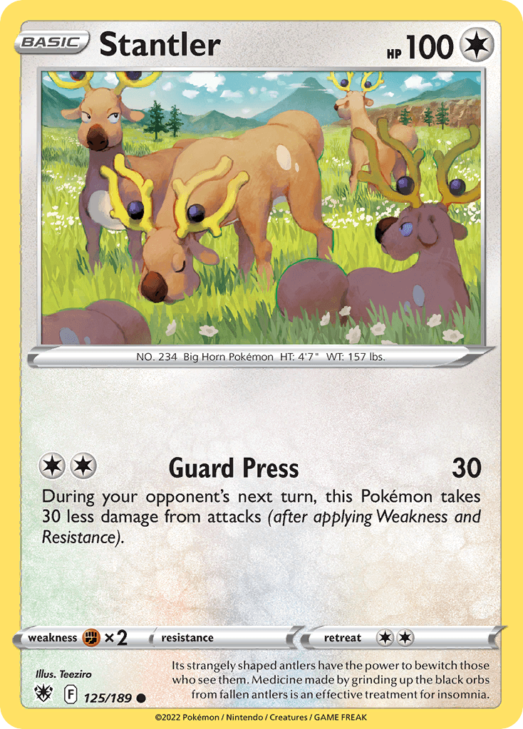 Stantler Astral Radiance card