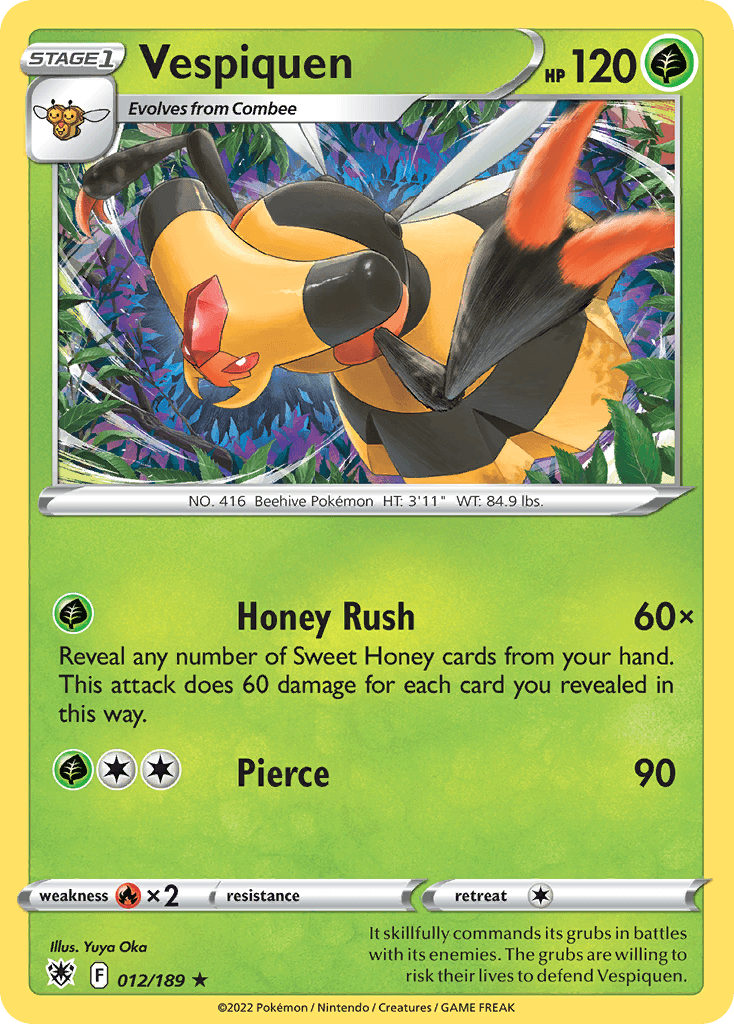 Vespiquen Astral Radiance card