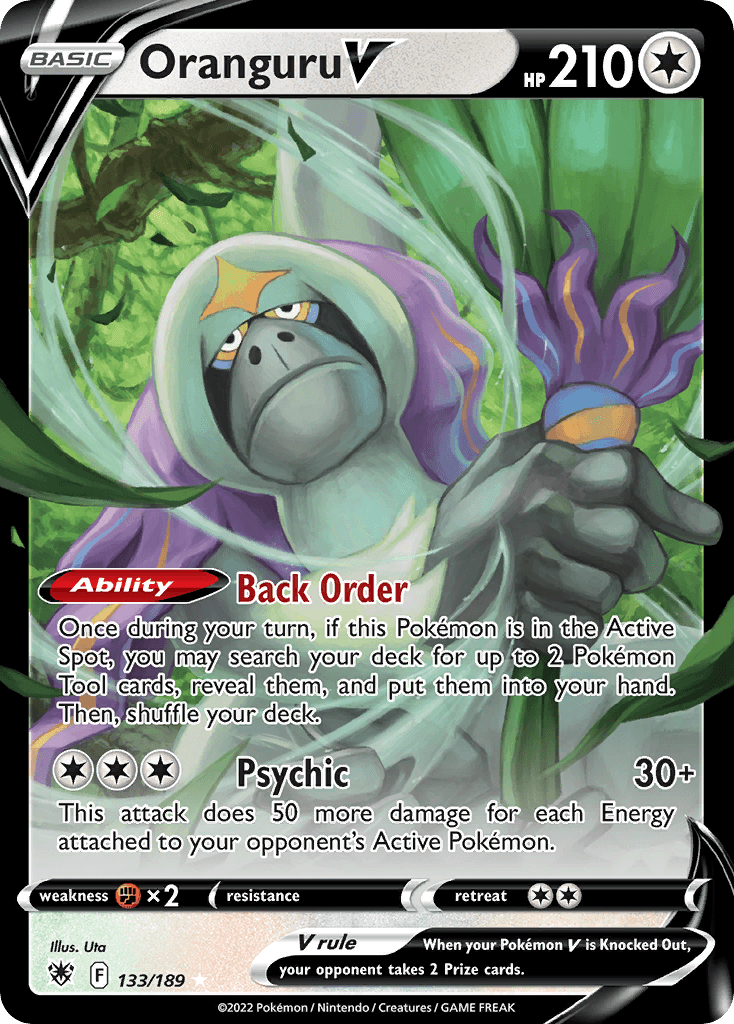 Oranguru V Astral Radiance card