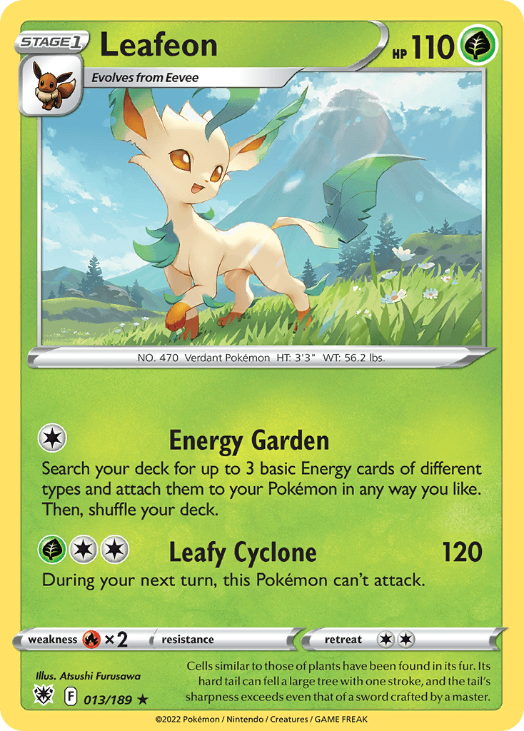 Leafeon Astral Radiance card