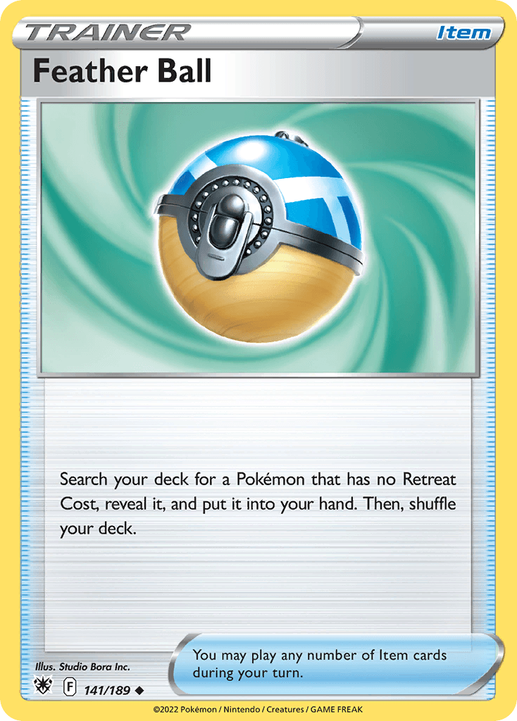 Feather Ball Astral Radiance card