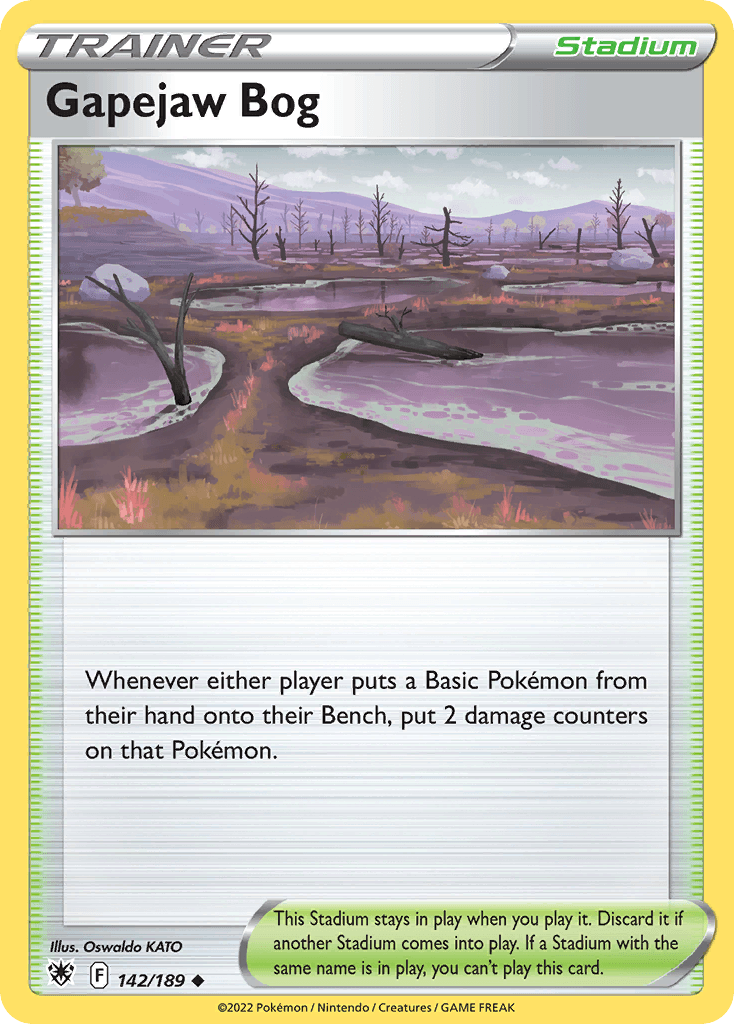 Gapejaw Bog Astral Radiance card