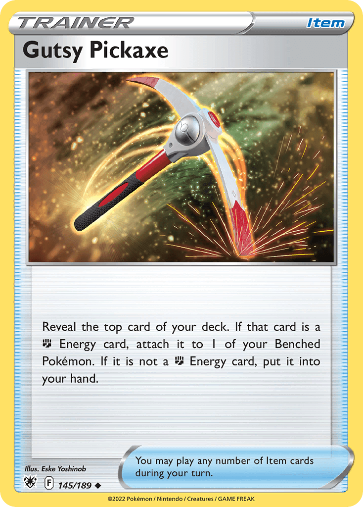 Gutsy Pickaxe Astral Radiance card