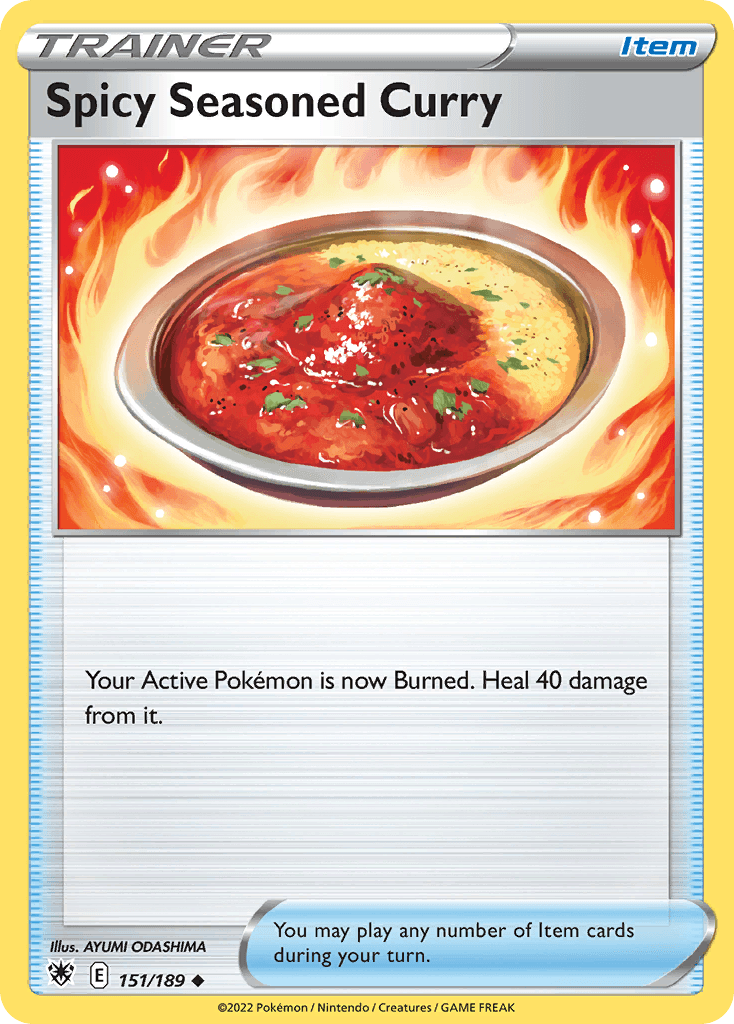 Spicy Seasoned Curry Astral Radiance card