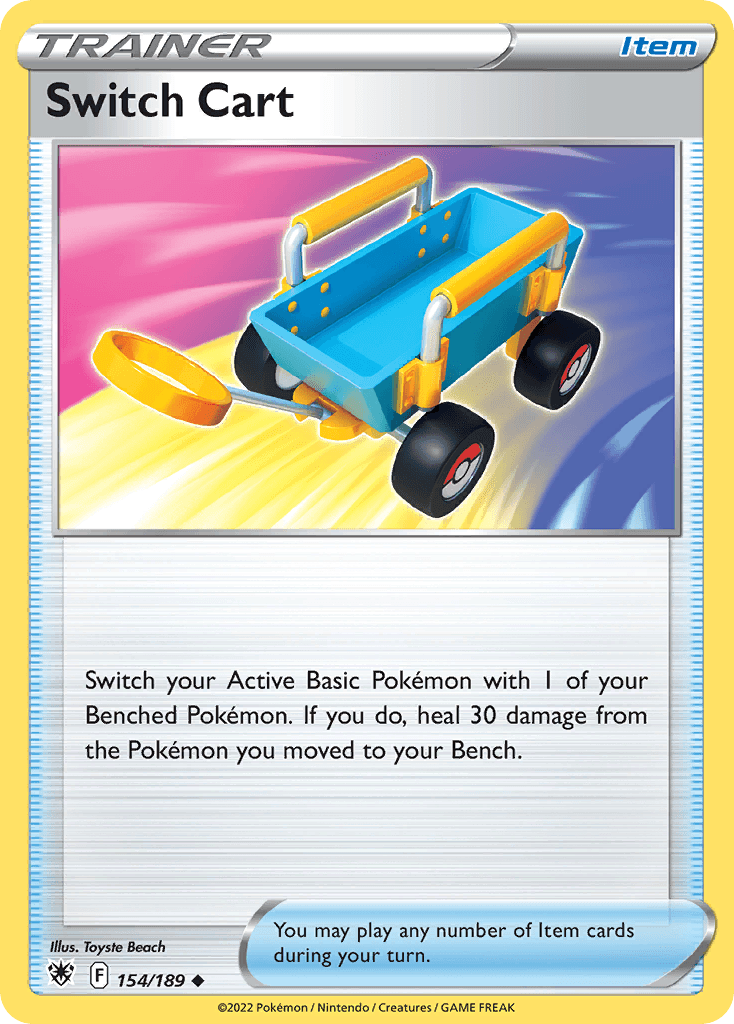 Switch Cart Astral Radiance card