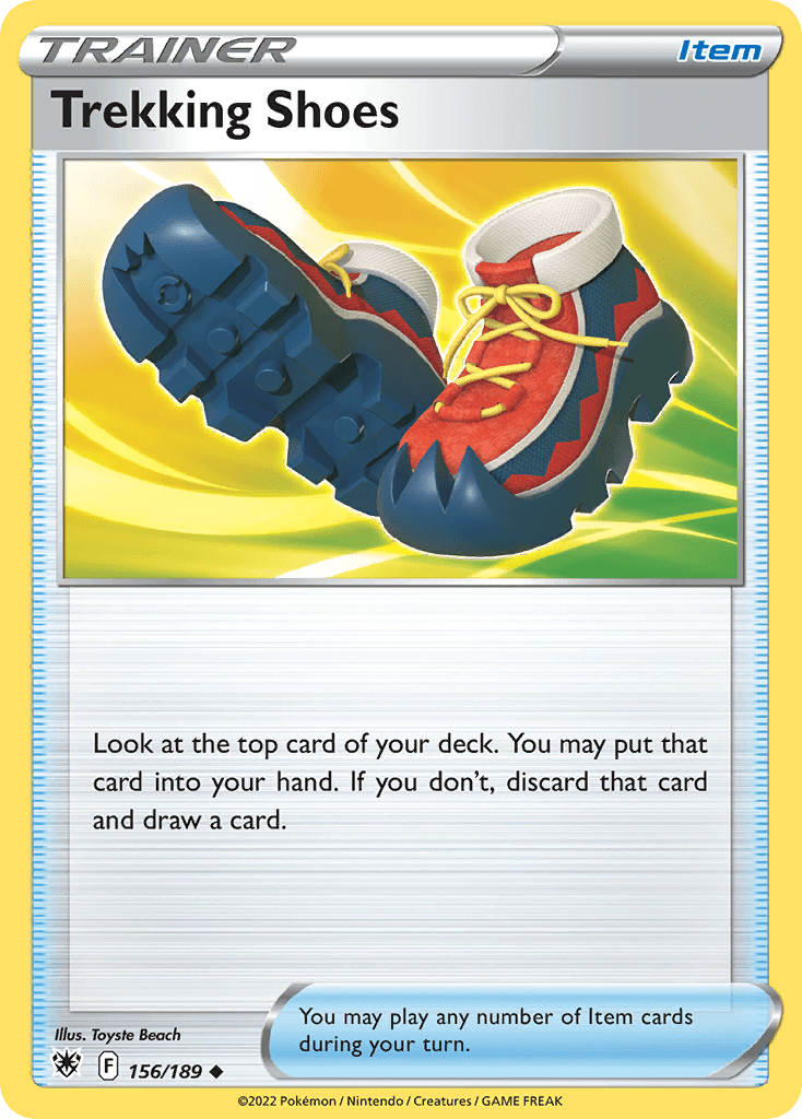 Trekking Shoes Astral Radiance card