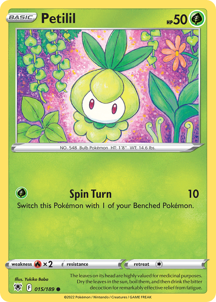 Petilil Astral Radiance card