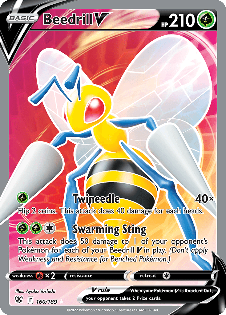 Beedrill V Astral Radiance card