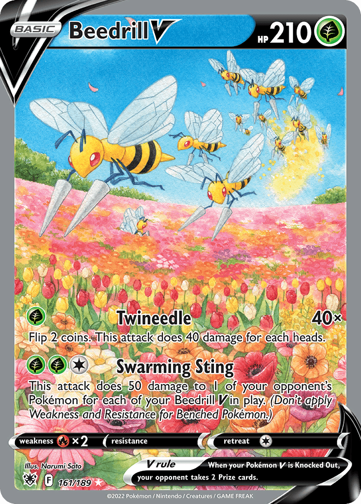 Beedrill V Astral Radiance card