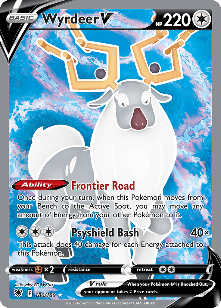 Wyrdeer V Astral Radiance card