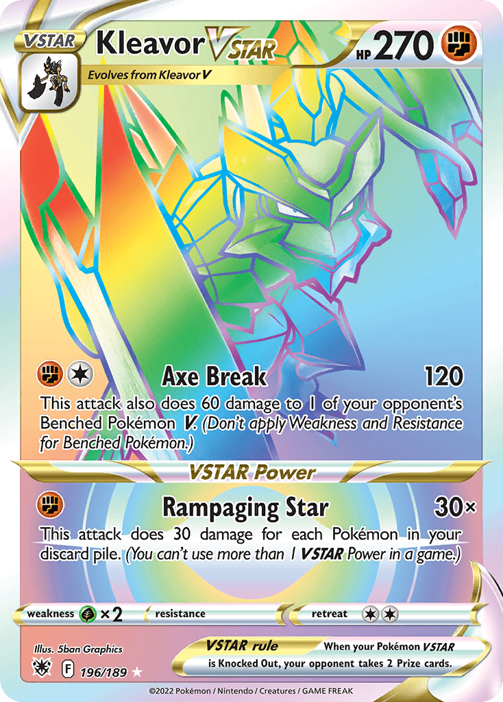 Kleavor VSTAR Astral Radiance card