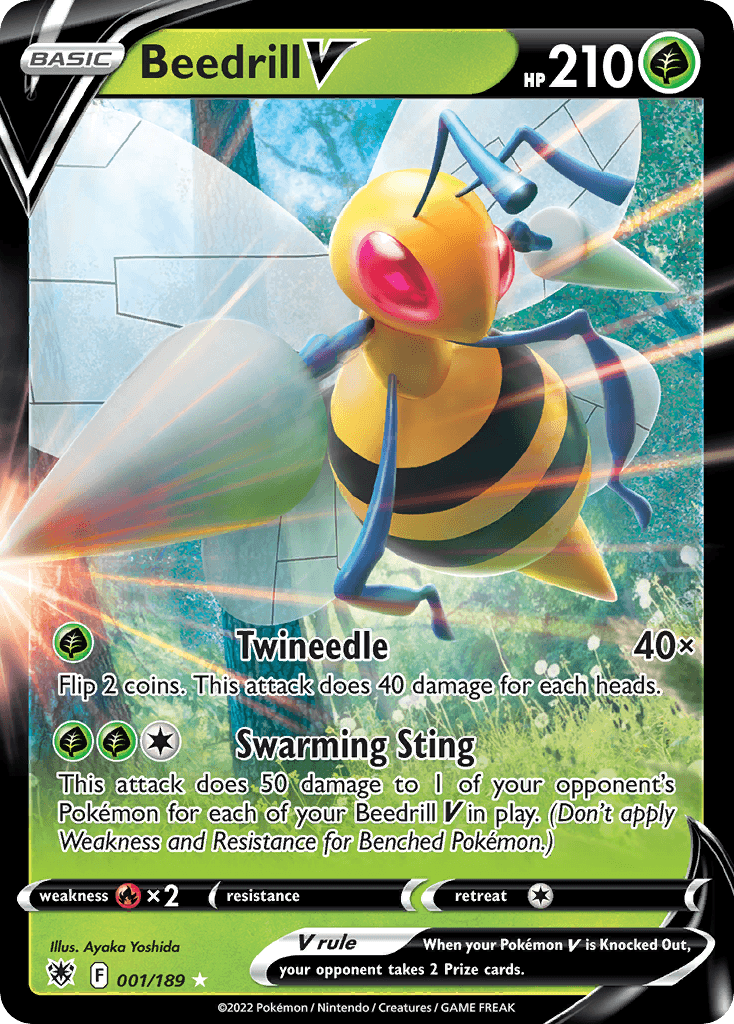 Beedrill V Astral Radiance card