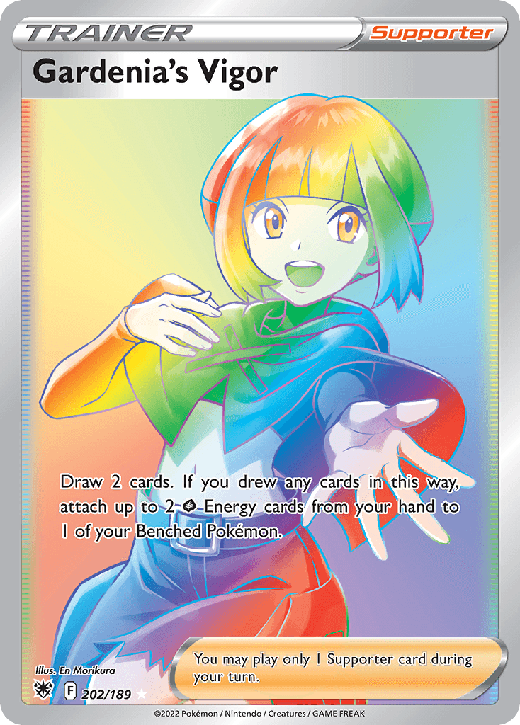 Gardenia's Vigor Astral Radiance card