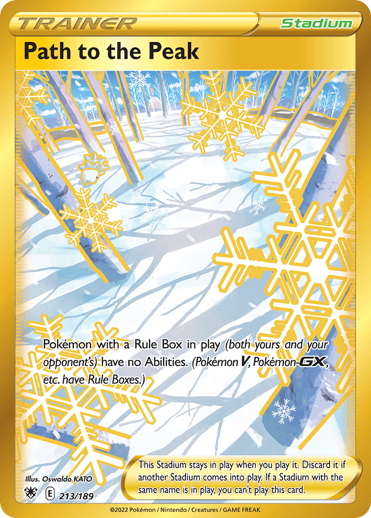 Path to the Peak Astral Radiance card