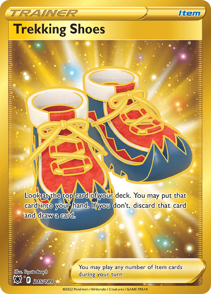 Trekking Shoes Astral Radiance card
