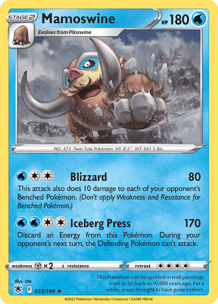 Mamoswine Astral Radiance card