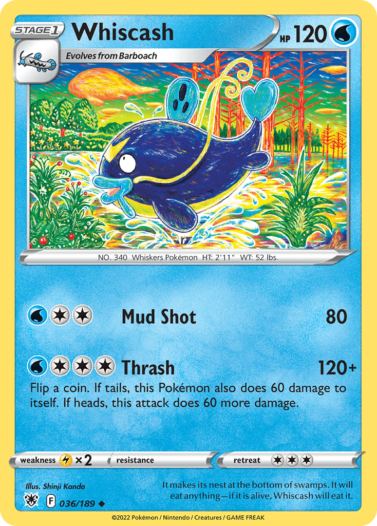 Whiscash Astral Radiance card