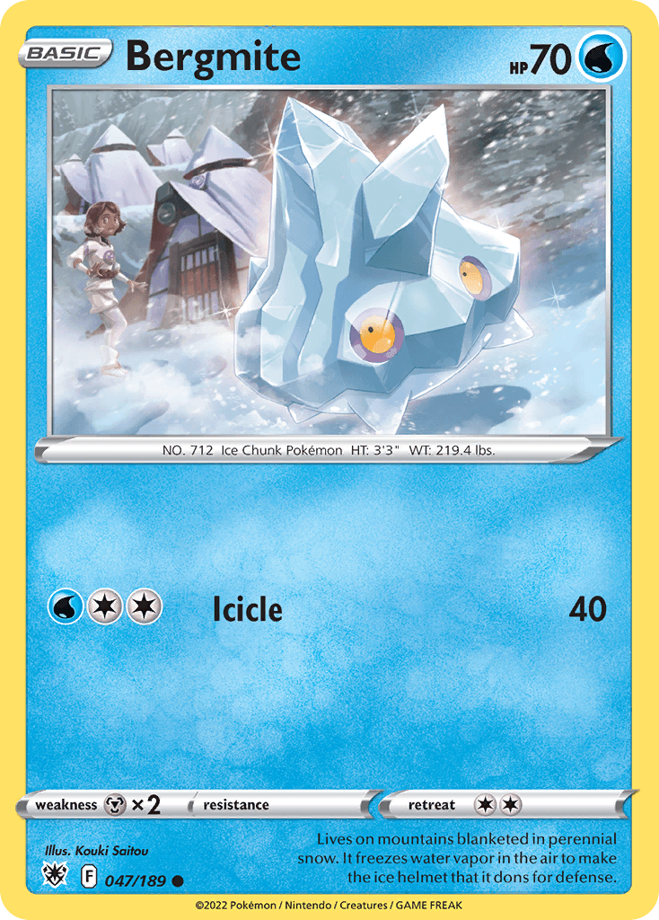 Bergmite Astral Radiance card