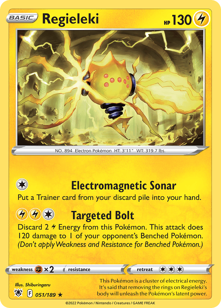 Regieleki Astral Radiance card
