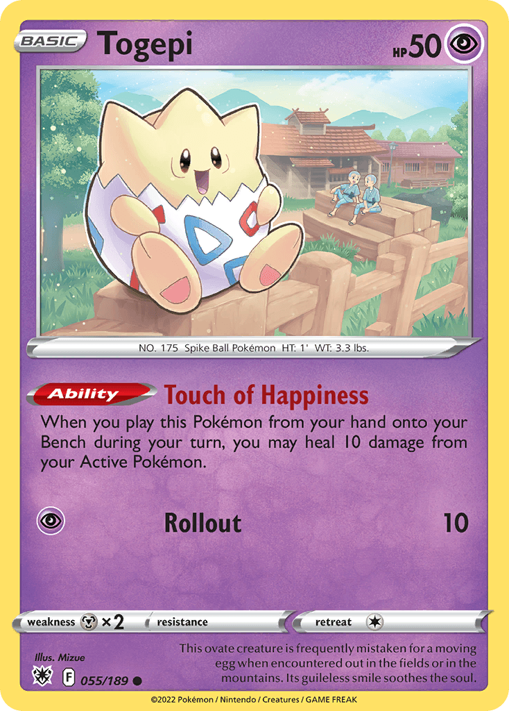 Togepi Astral Radiance card