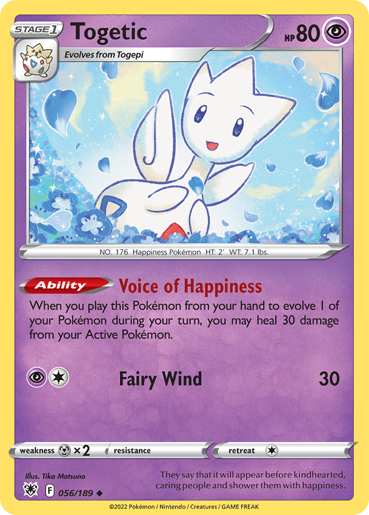Togetic Astral Radiance card