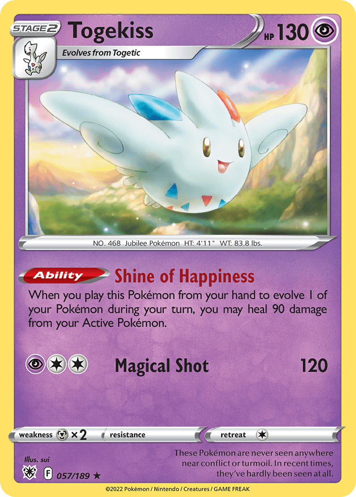 Togekiss Astral Radiance card