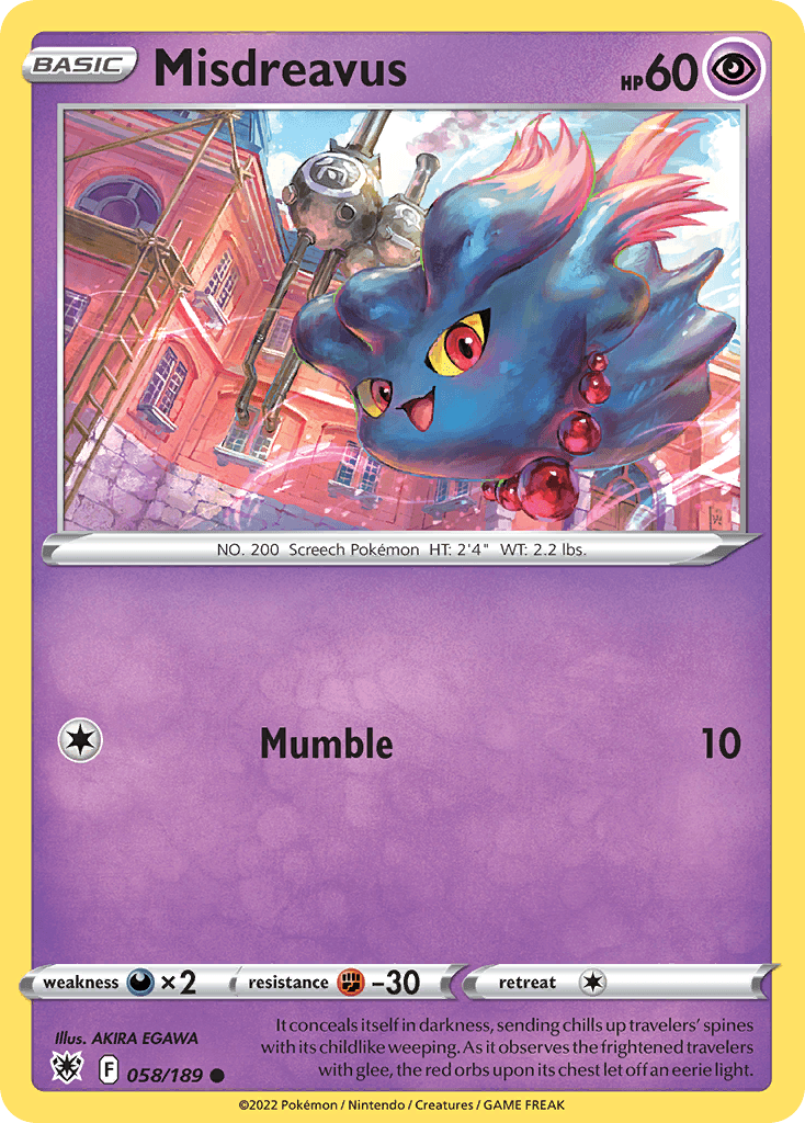 Misdreavus Astral Radiance card
