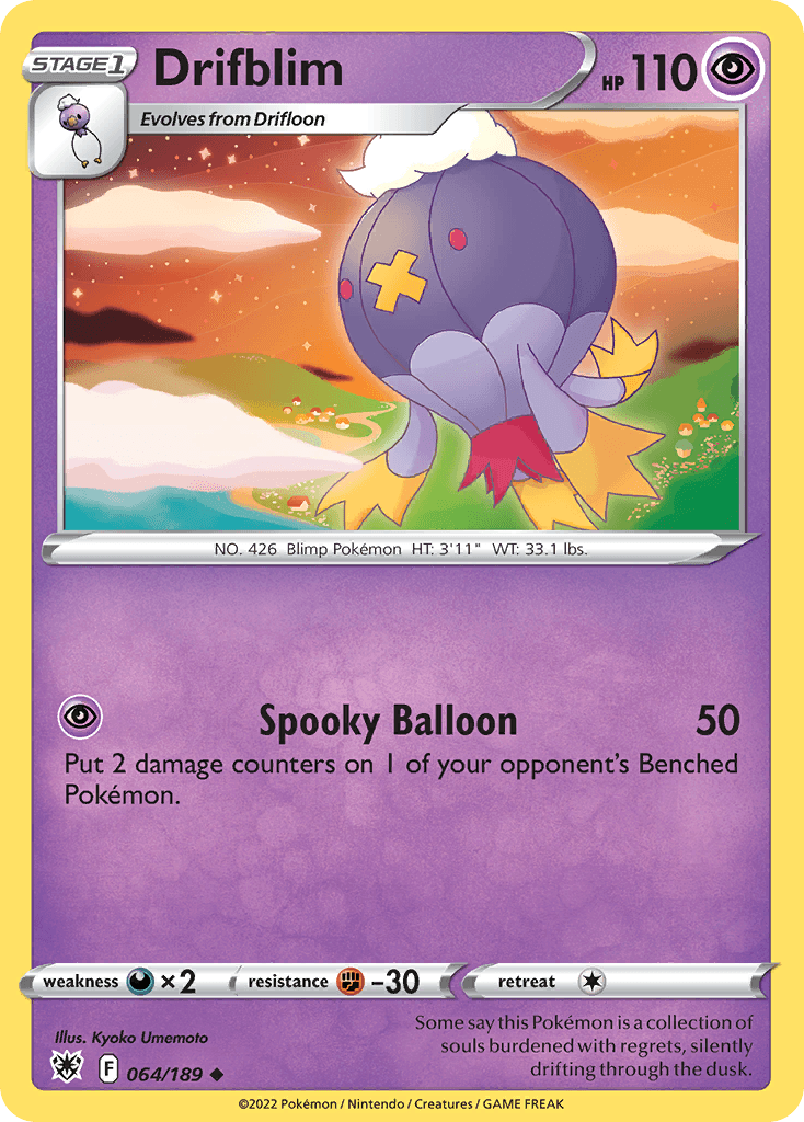 Drifblim Astral Radiance card