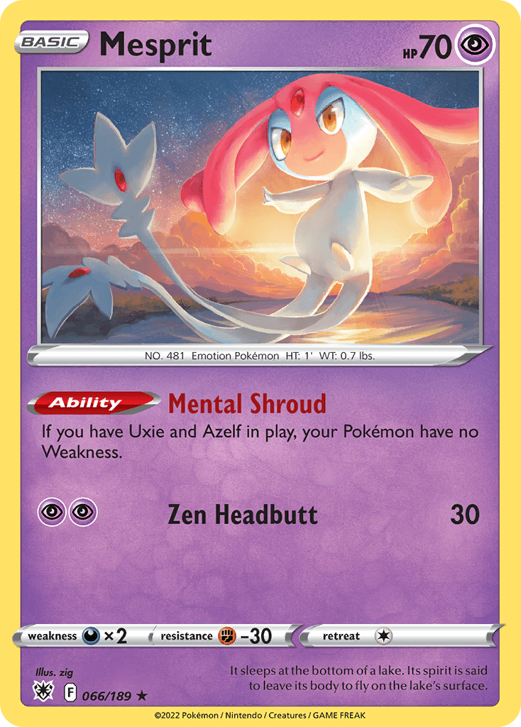 Mesprit Astral Radiance card