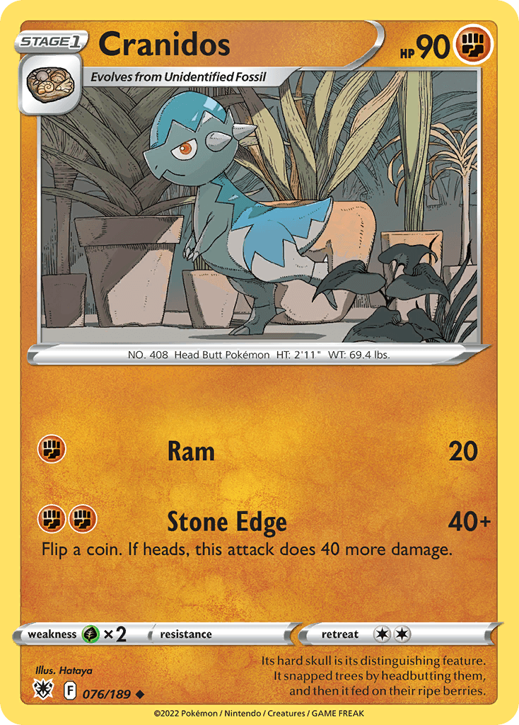 Cranidos Astral Radiance card