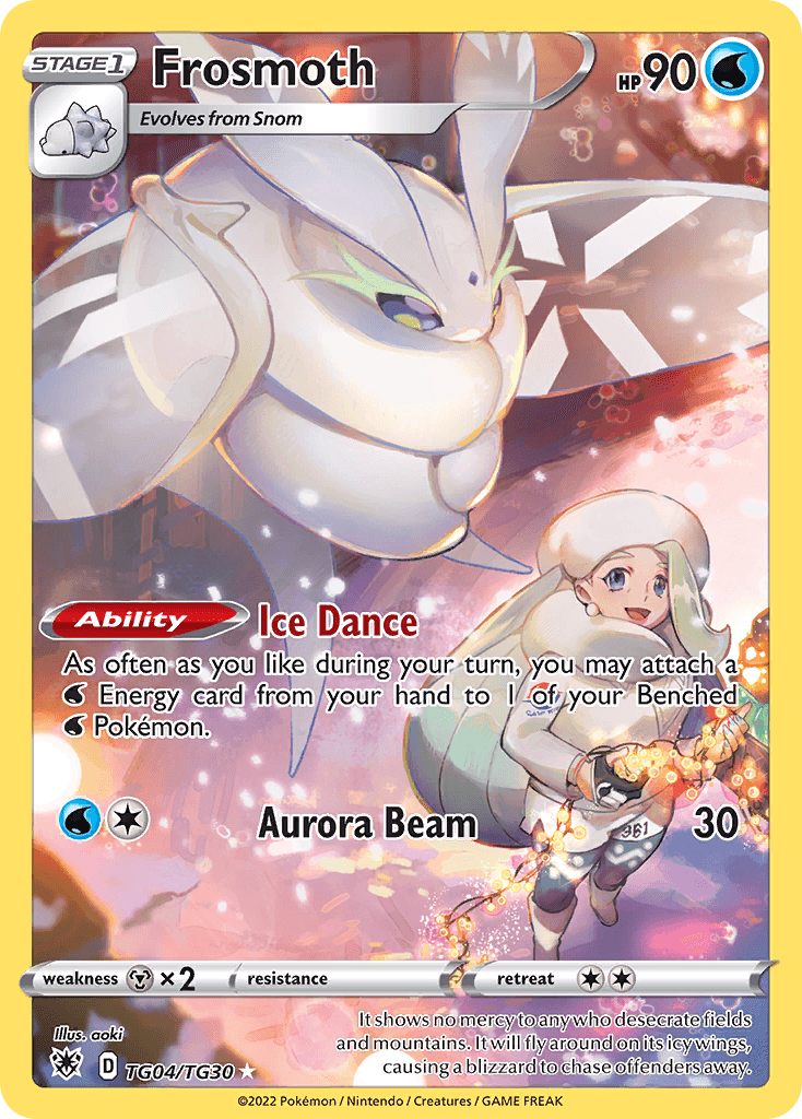Frosmoth 寶可夢 card